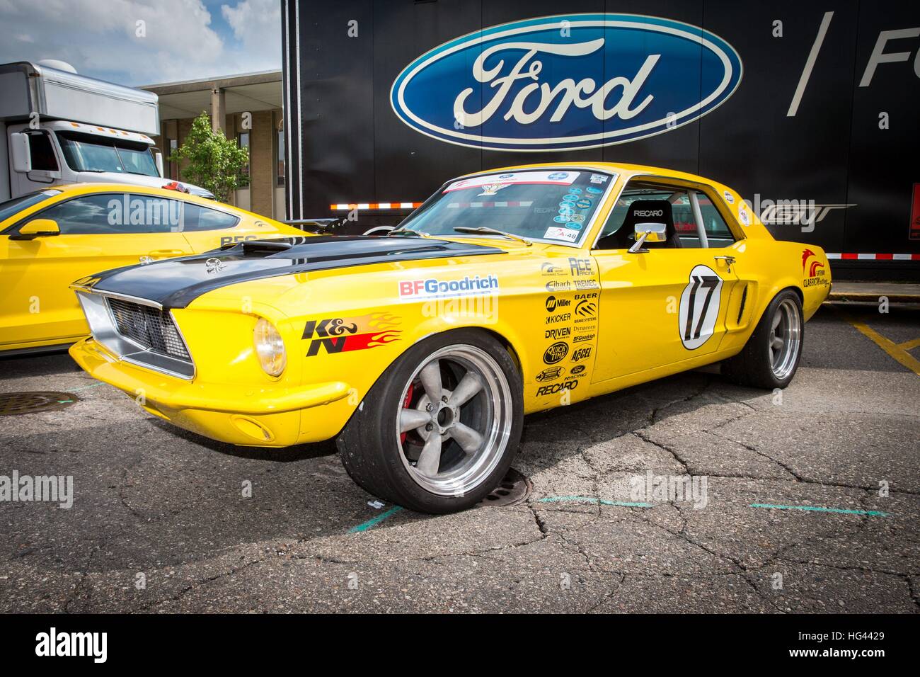 FORD Mustang at Mustang Alley on Ferndale Dream Cruise, USA, Aug.20