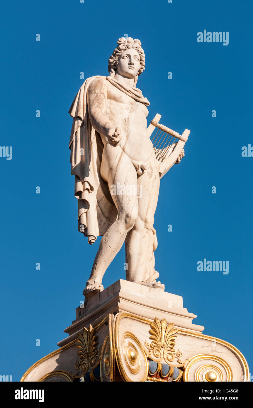 classic Apollo statue Stock Photo - Alamy