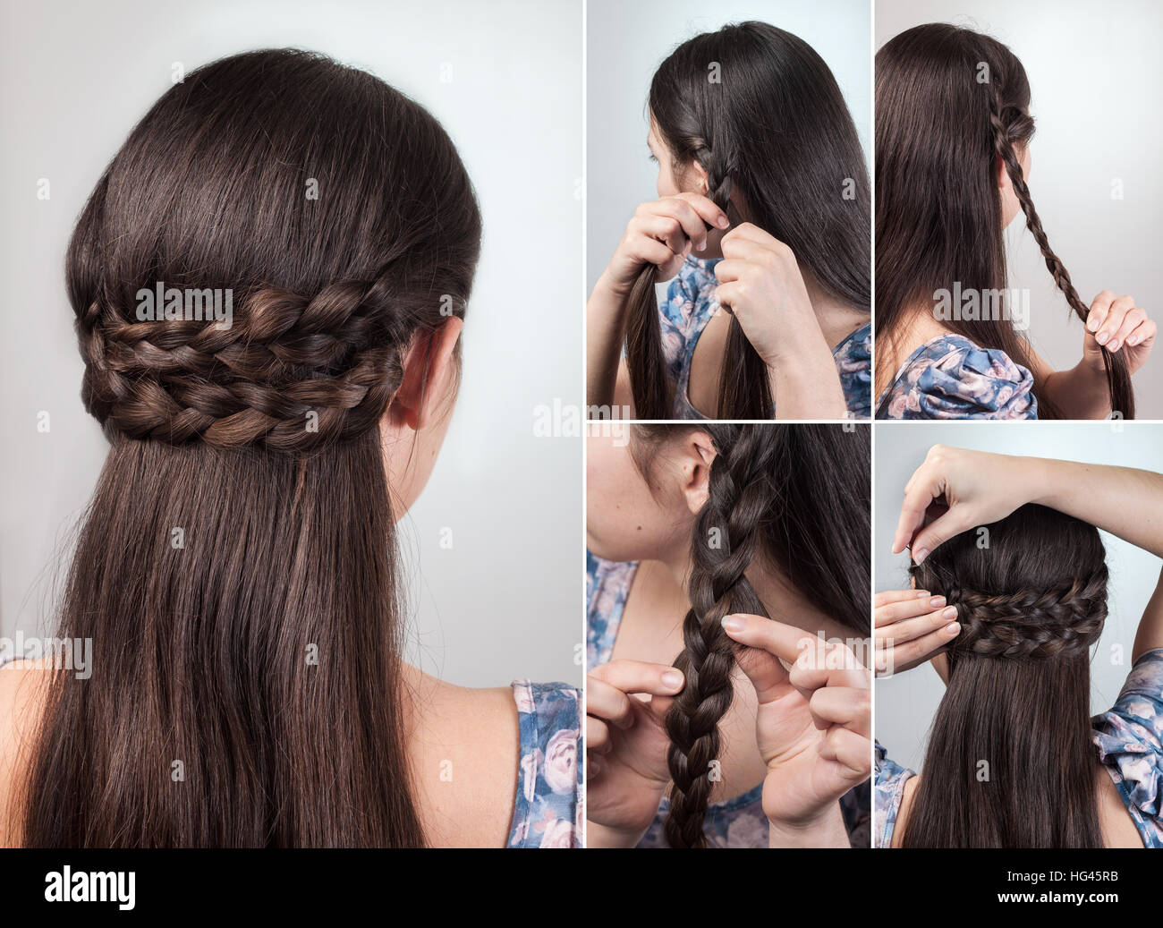 Loose hairstyle hi-res stock photography and images - Alamy
