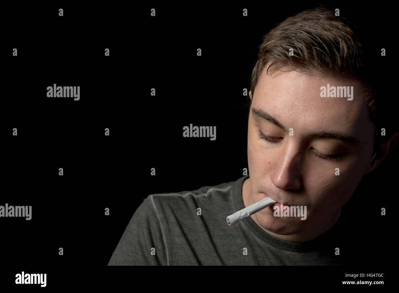 Teenage Boy Smoking Stock Photo Alamy teenage-boy-smoking-stock-photo-alamy