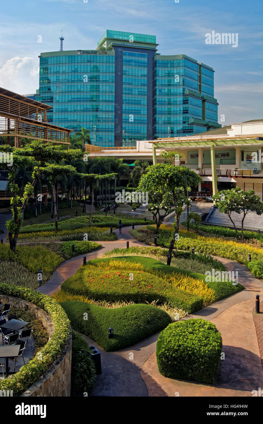 South East Asia,Philippines,Metro Cebu,Cebu City,Ayala Center and IT Business Park Stock Photo