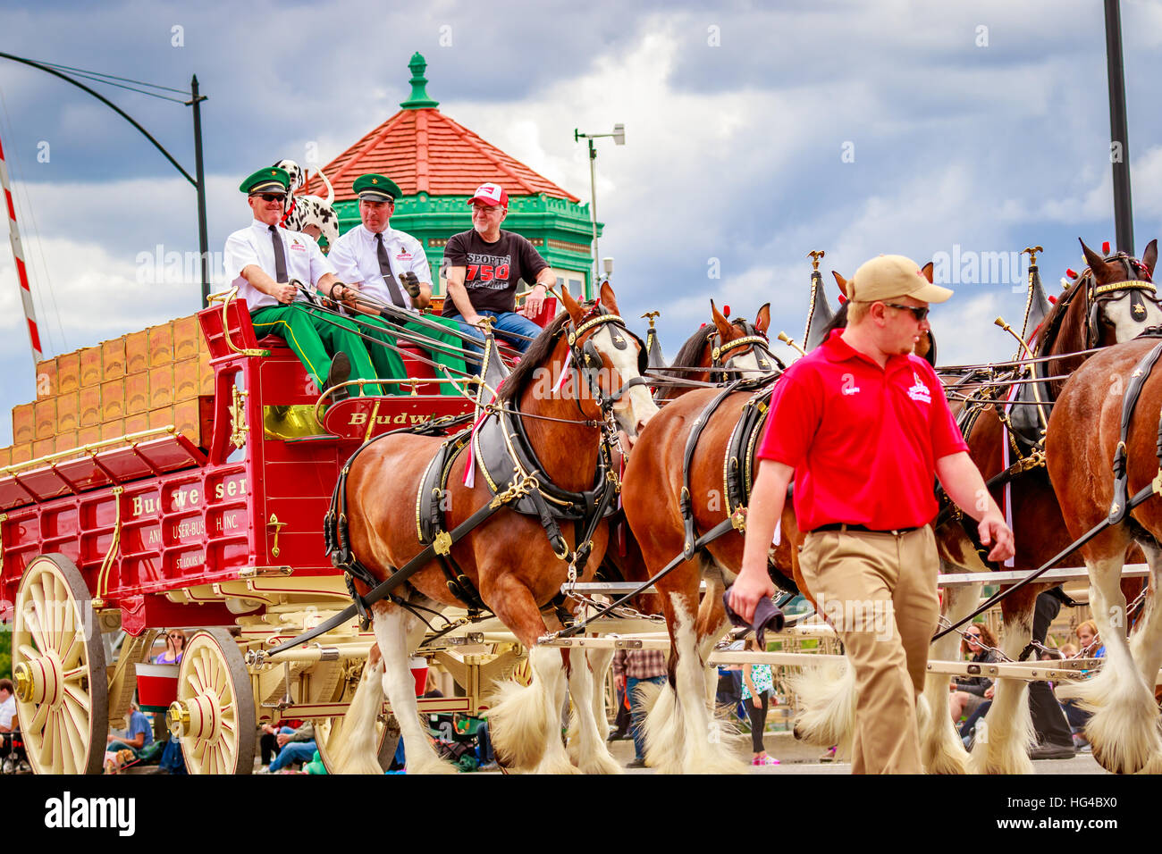 Portland, Oregon, USA June 11, 2016 World Famous Budweiser