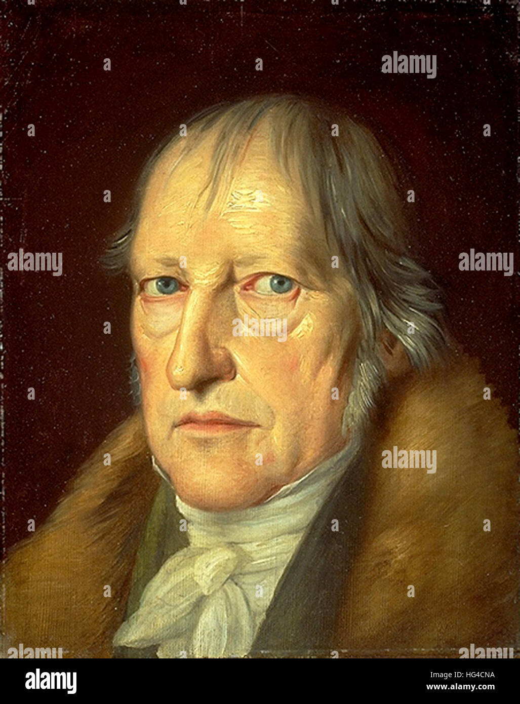 Hegel, Georg Wilhelm Friedrich Hegel, German philosopher Stock Photo