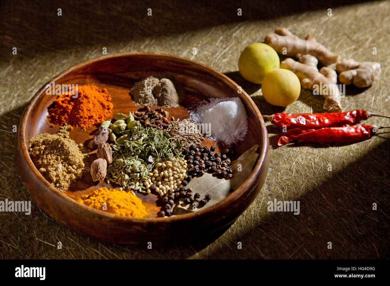 Indian Spice Mix Stock Photo Alamy
