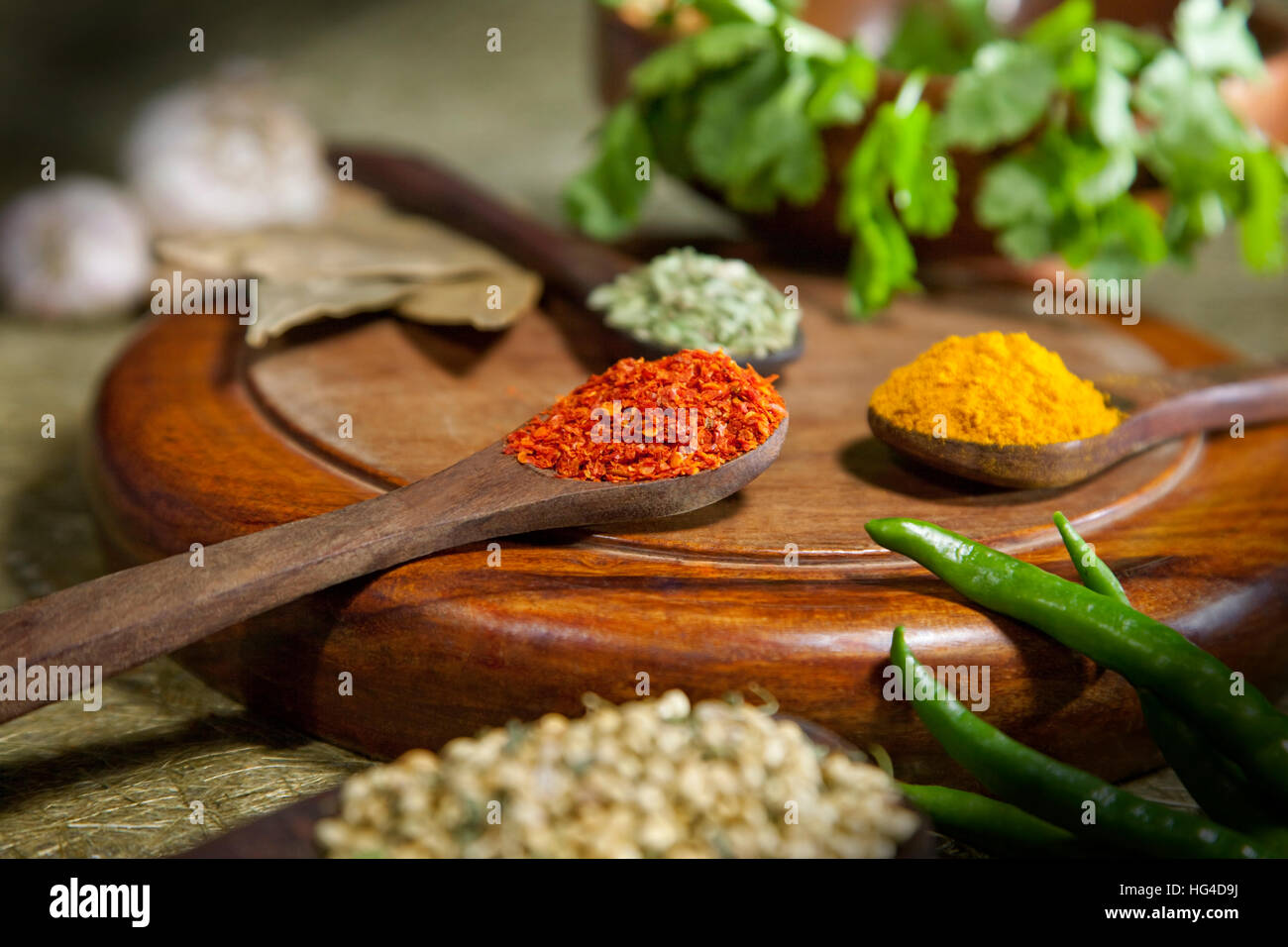 Indian Spice Mix Stock Photo Alamy