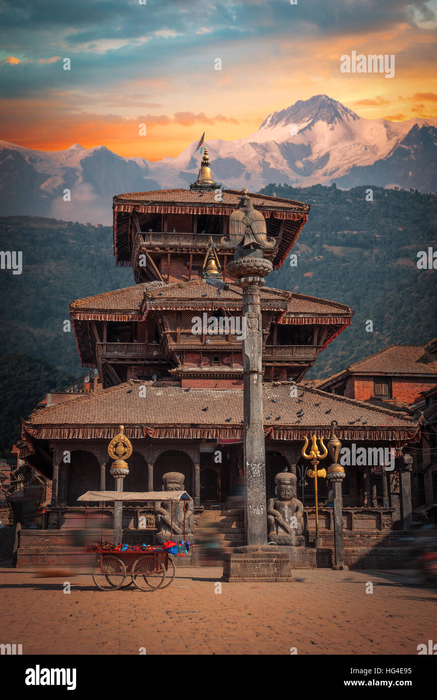 Patan .Ancient city in Kathmandu Valley. Nepal Stock Photo