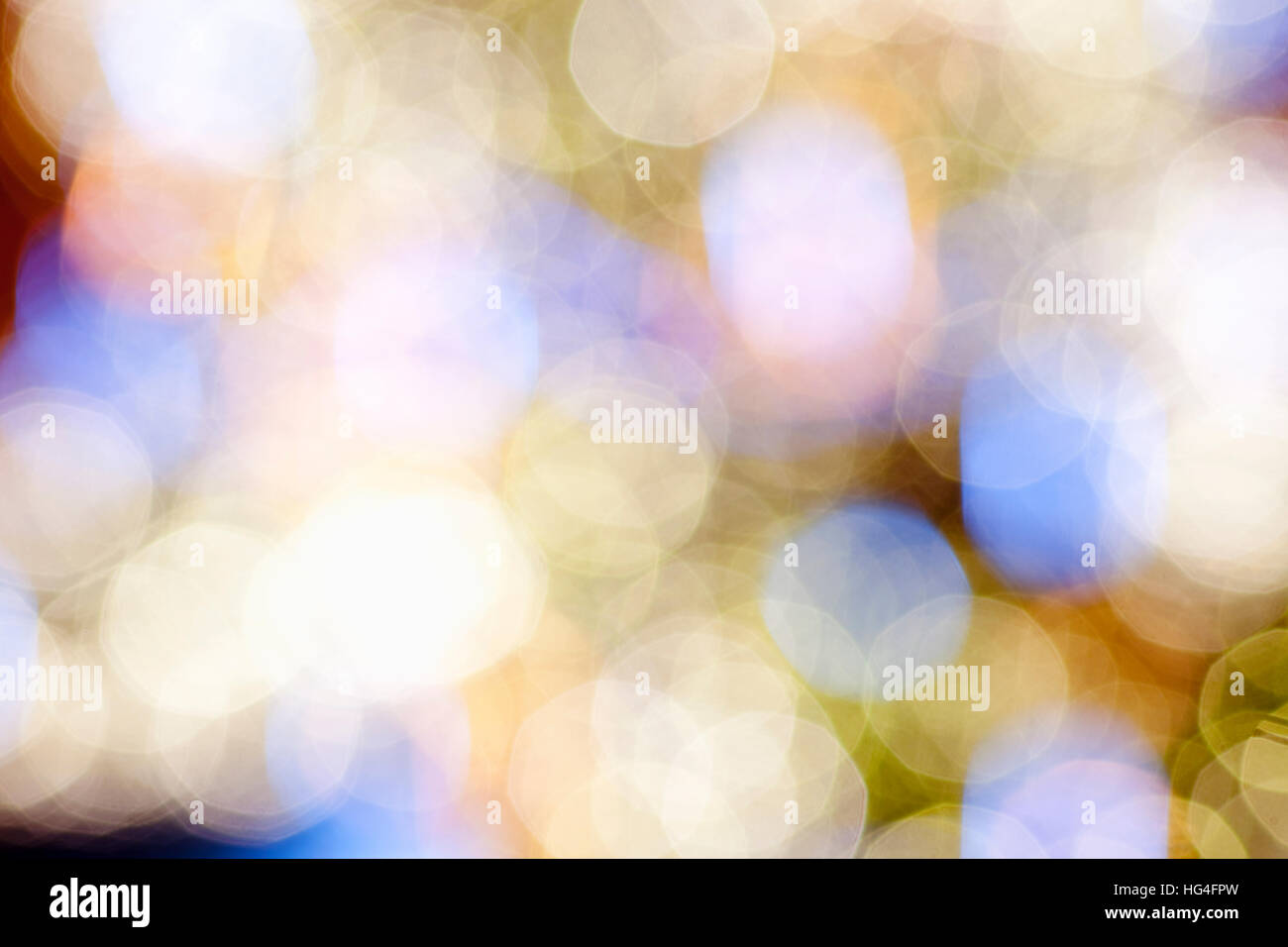 Abstract Blurred Background with Bokeh. Stock Photo