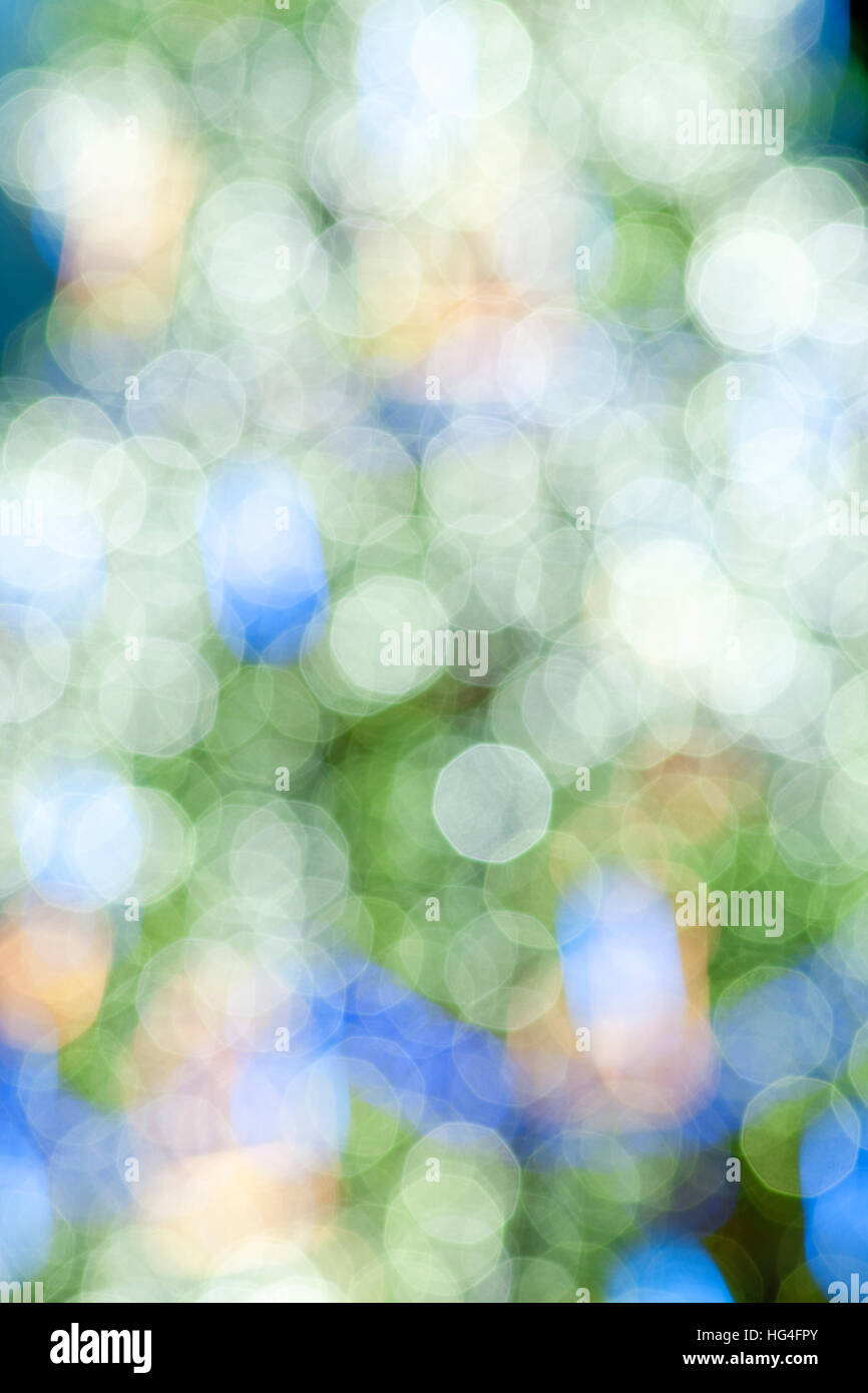 Abstract Blurred Background with Bokeh. Stock Photo