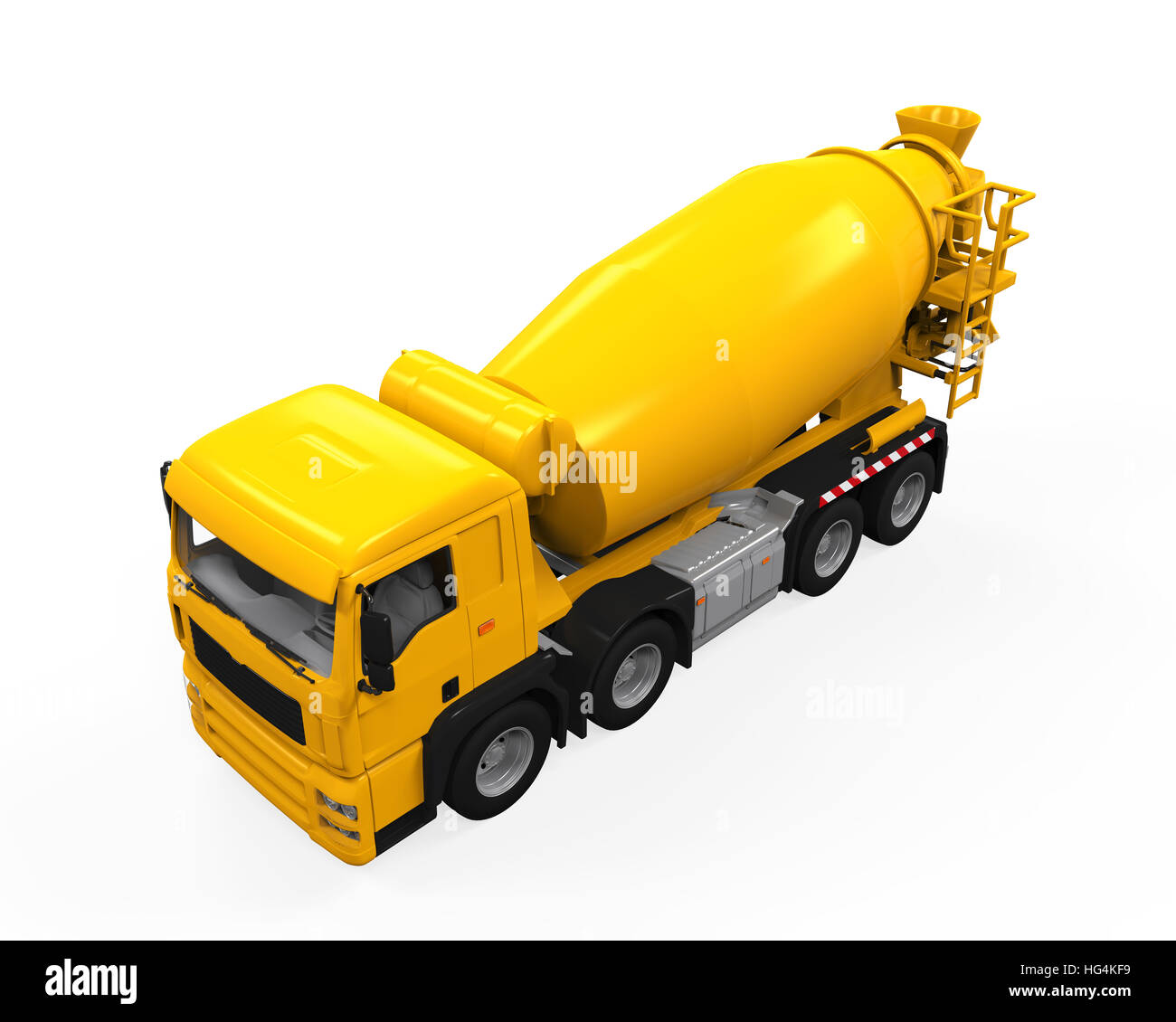 Concrete Mixer Truck Stock Photo Alamy
