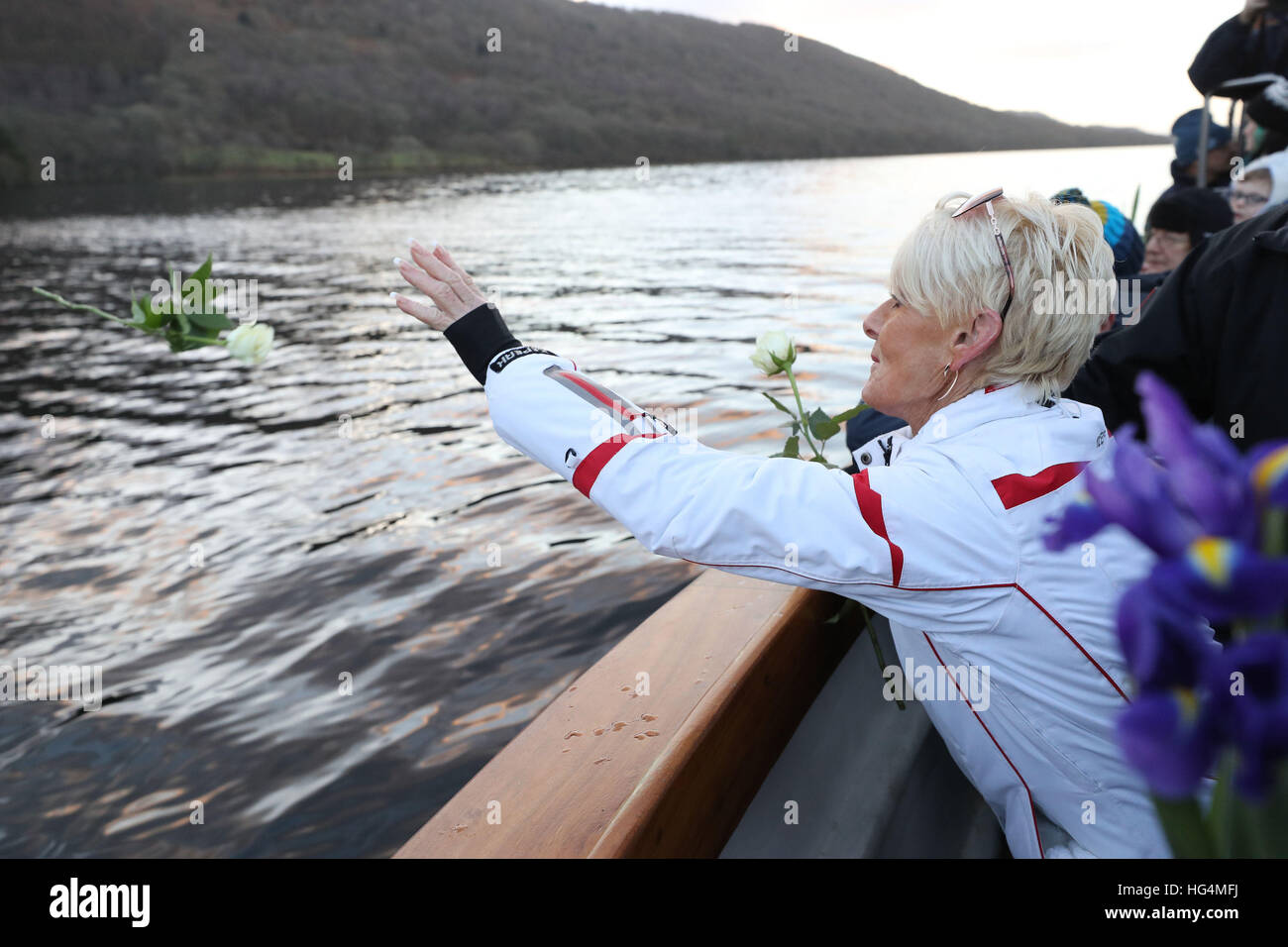 Gina Campbell, the daughter of world land and water speed record holder