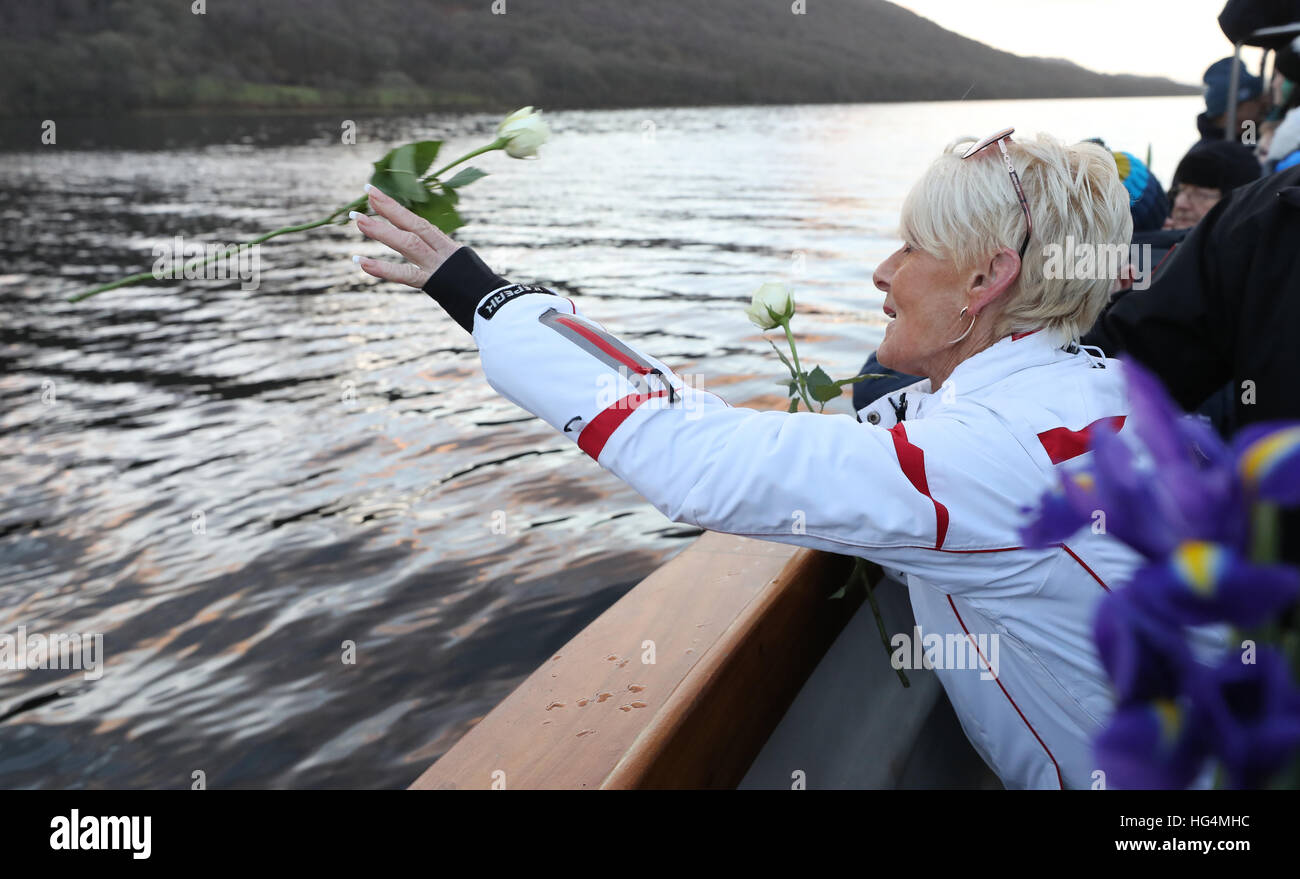 Gina Campbell, the daughter of world land and water speed record holder