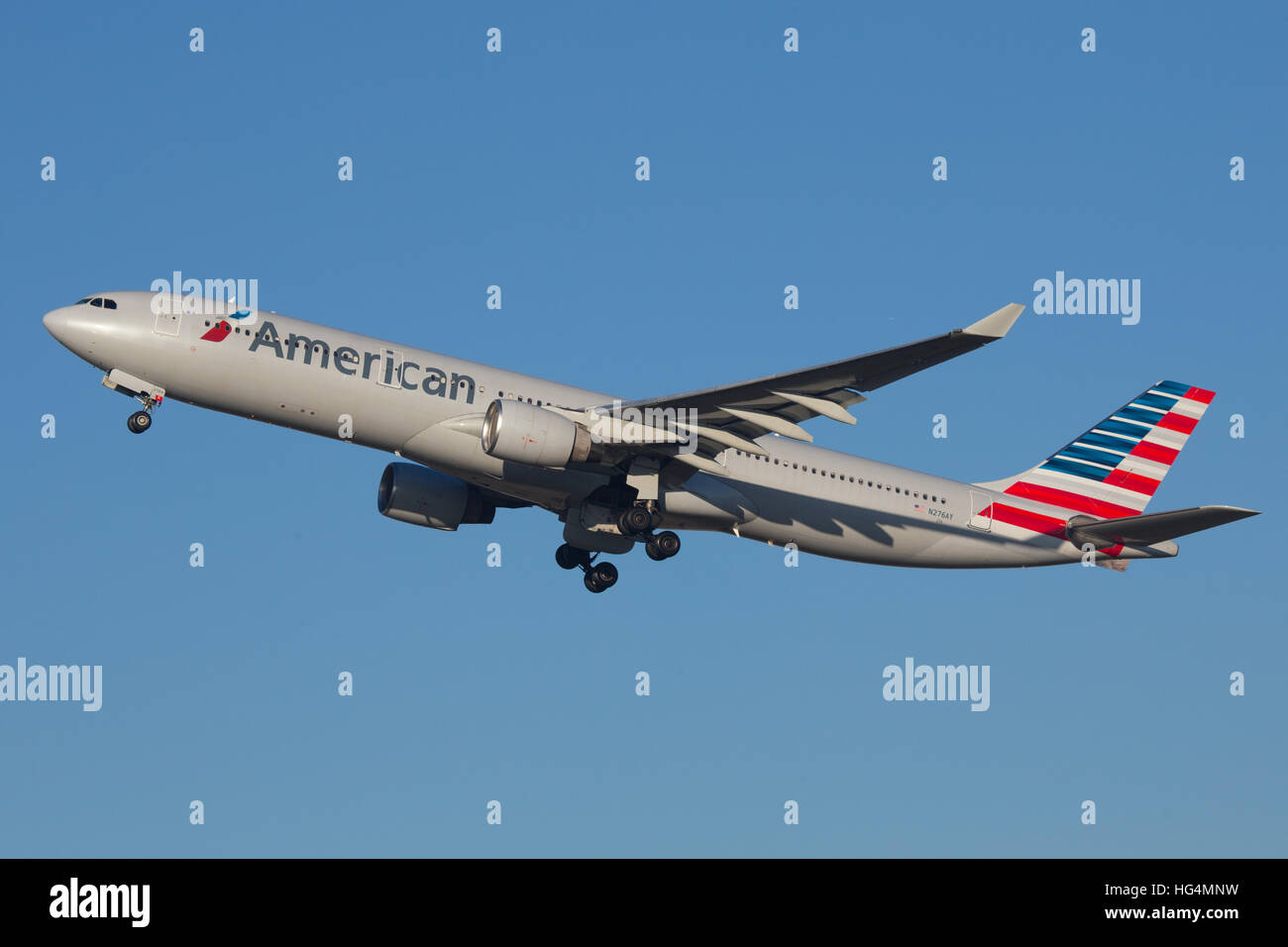 American Airlines Airbus A330 Stock Photo