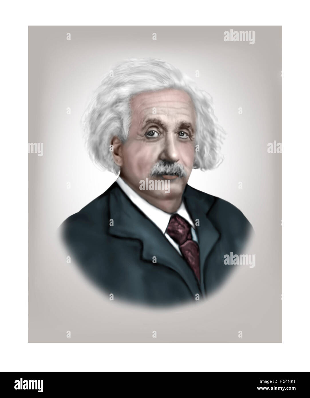 Albert Einstein, 1879-1955, Mathematical Physicist Stock Photo