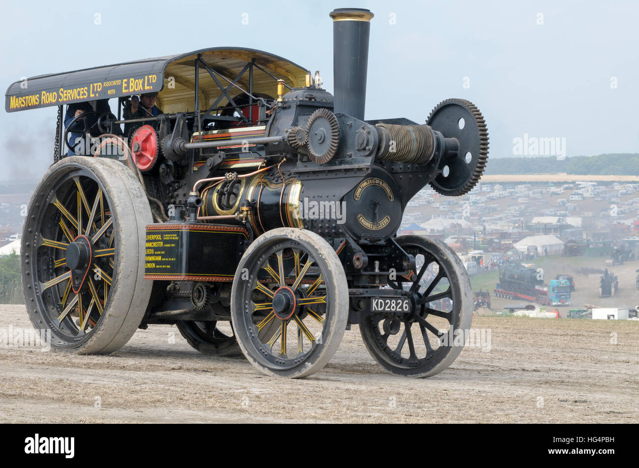 Fowler Crane Engine 17106, "Duke of York", built 1928 at the Dorset