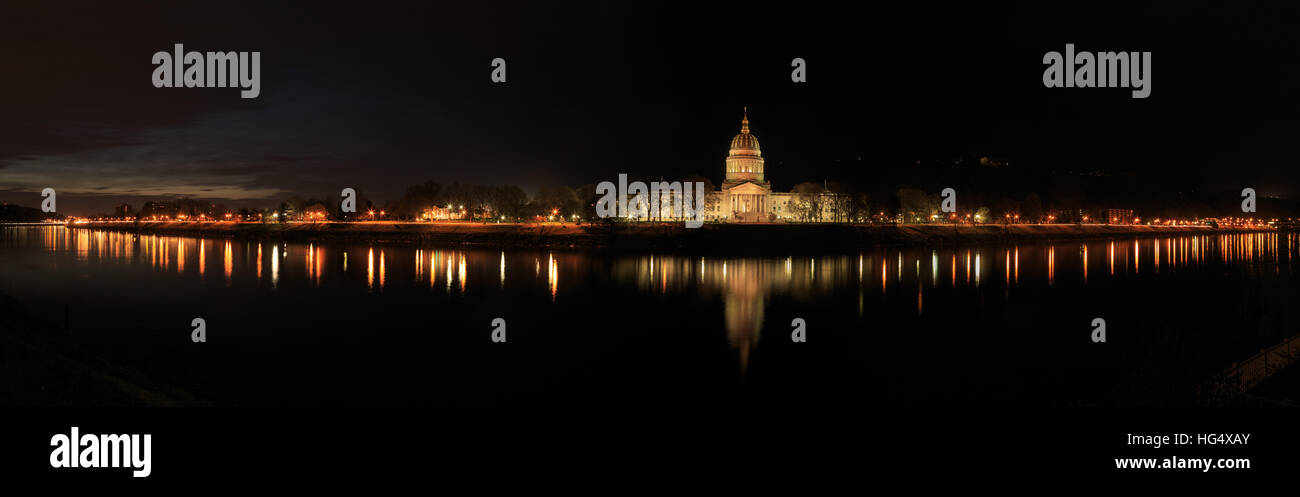 Capitol Building, Charleston, West Virginia Stock Photo