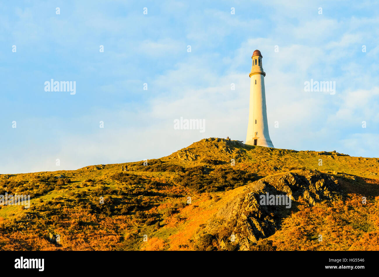 The Sir John Barrow Monument on Hoad Hill Ulverston Cumbria England ...