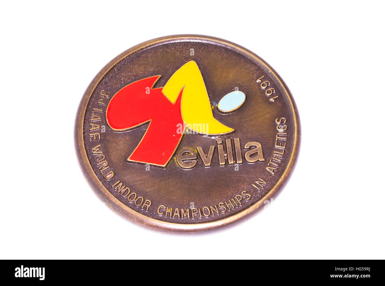 Sevilla 1991 Athletics World Indoor Championships Participation medal