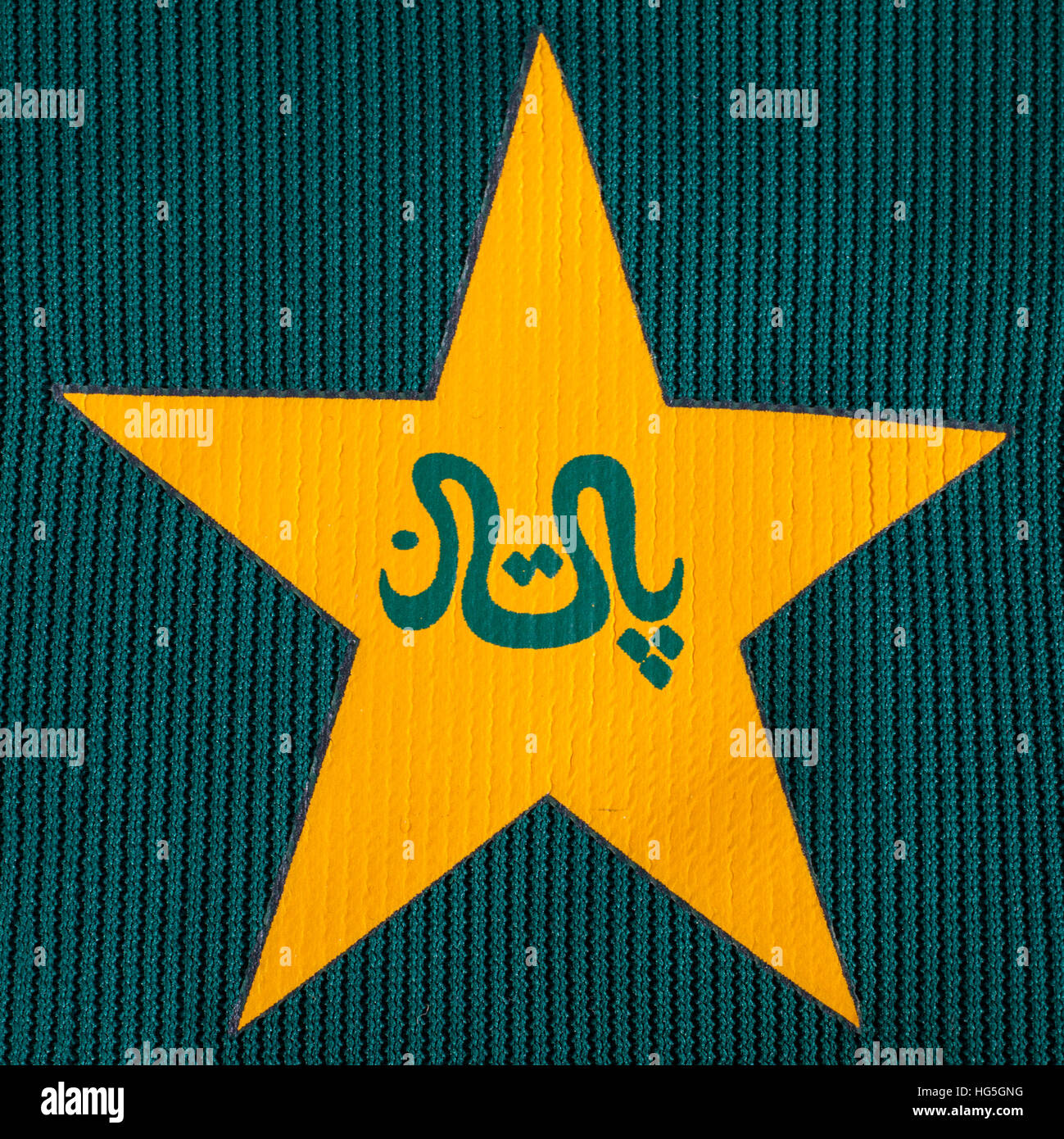 London Uk October 15th 2015 The Badge For The Pakistan Cricket