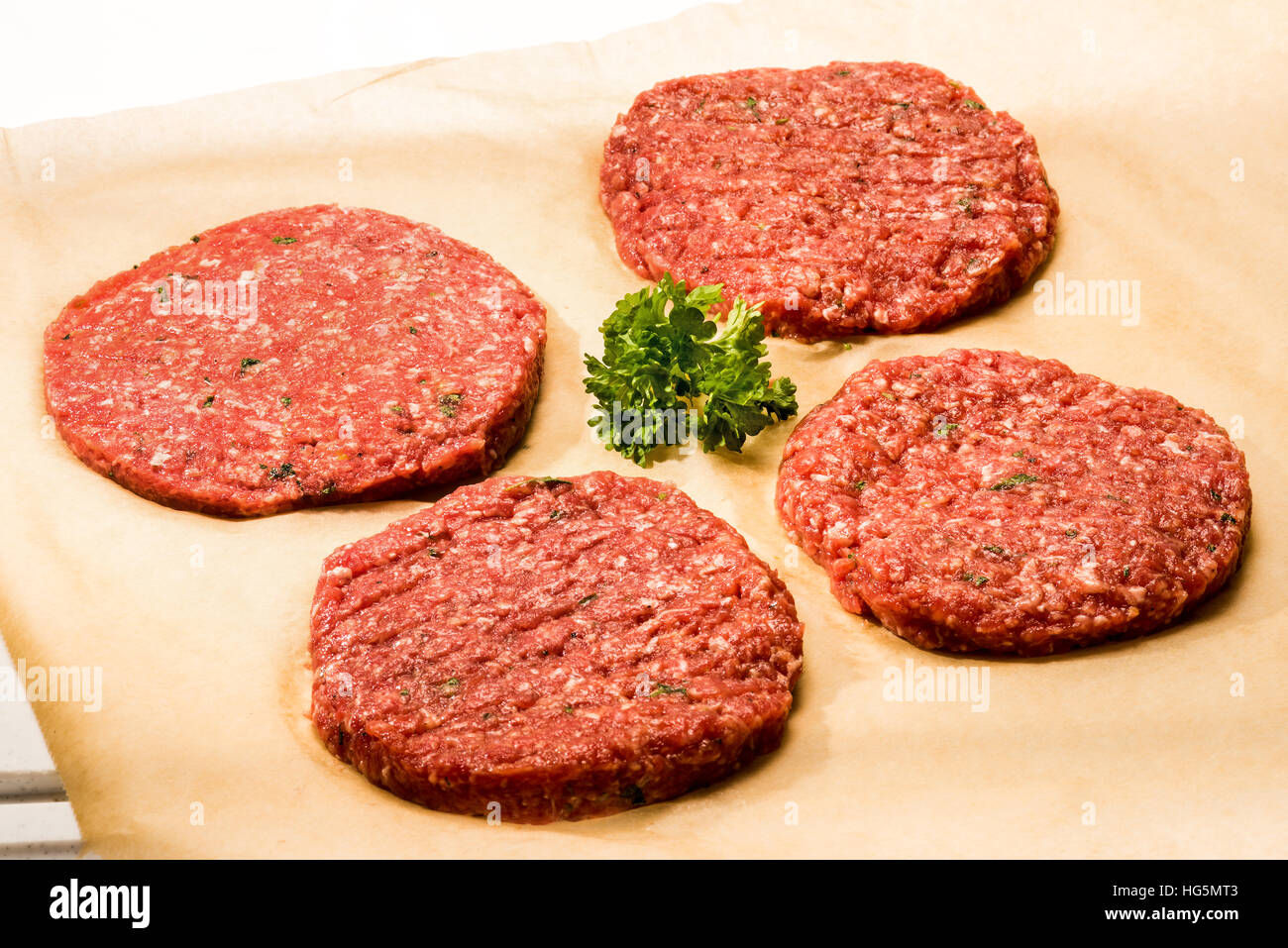 hamburger Patties Patty Meat. Fastfood, raw beef fresh round uniform
