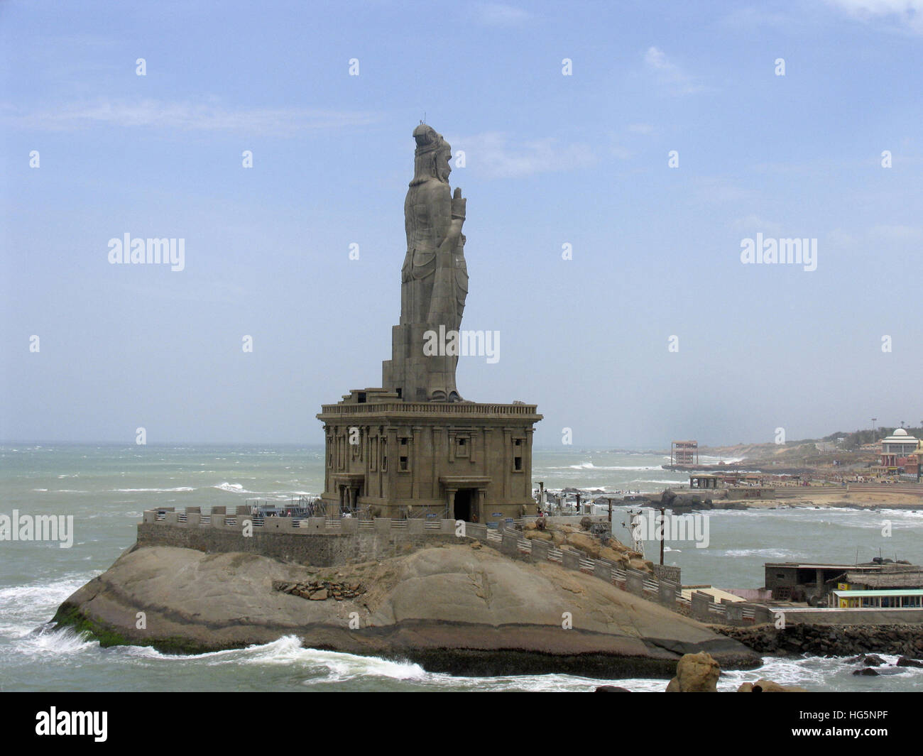 Thiruvalluvar statue, Kanyakumari, Tamilnadu, India Stock Photo - Alamy