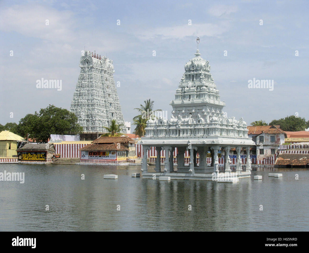 Sthanumalayan temple, Kanyakumari, Tamilnadu, India Stock Photo