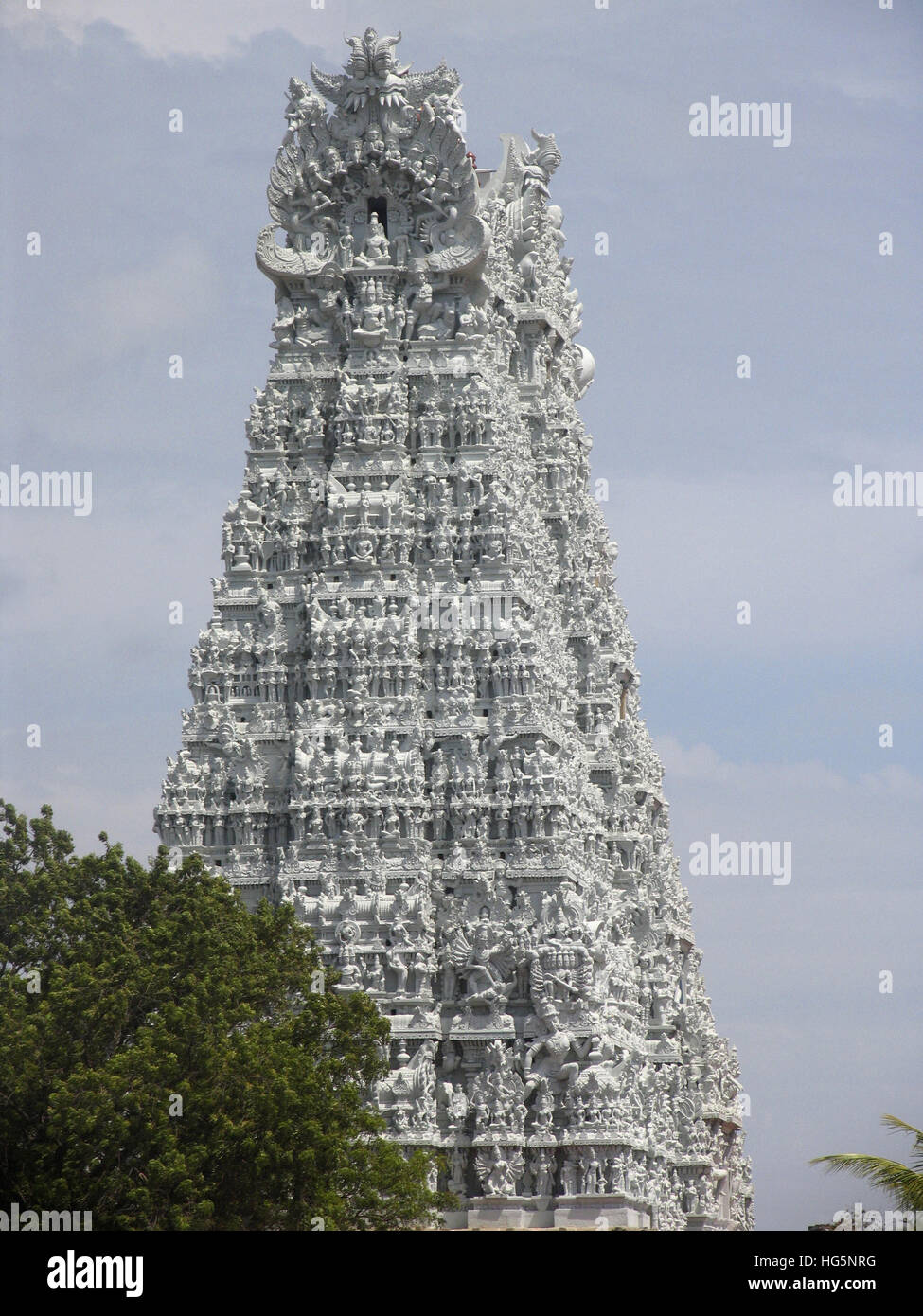 Sthanumalayan temple, Kanyakumari, Tamilnadu, India Stock Photo
