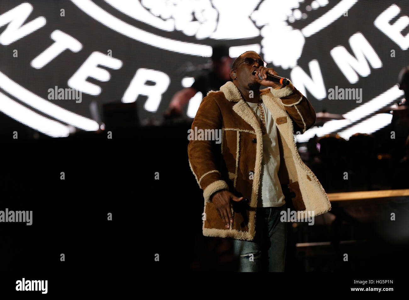Diddy Performs at Hot 97's Hot For The Holidays Stock Photo Alamy