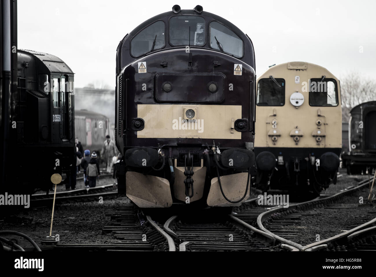 A british Class 37 diesel electric Stock Photo Alamy