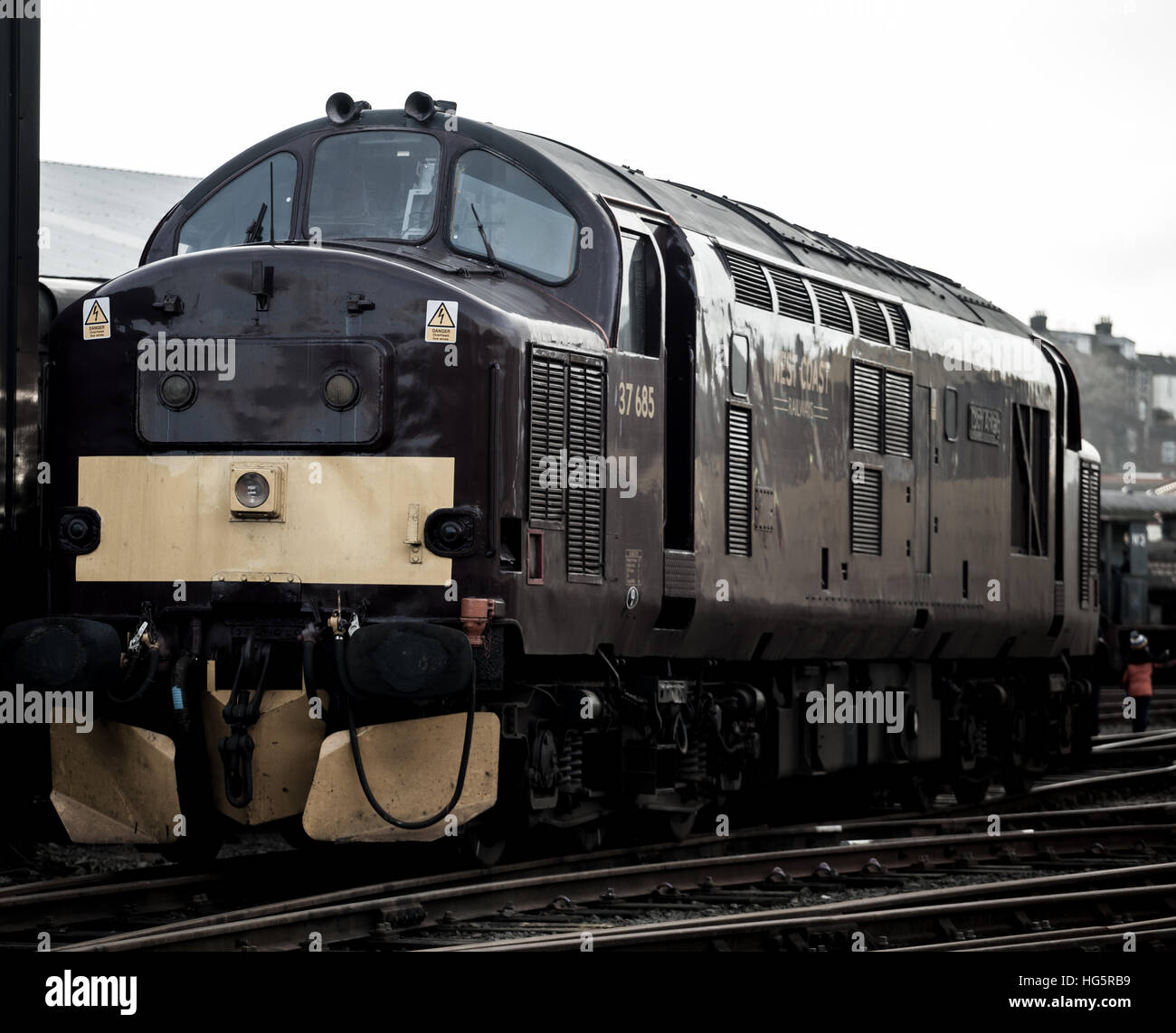 Class 37 diesel electric hires stock photography and images