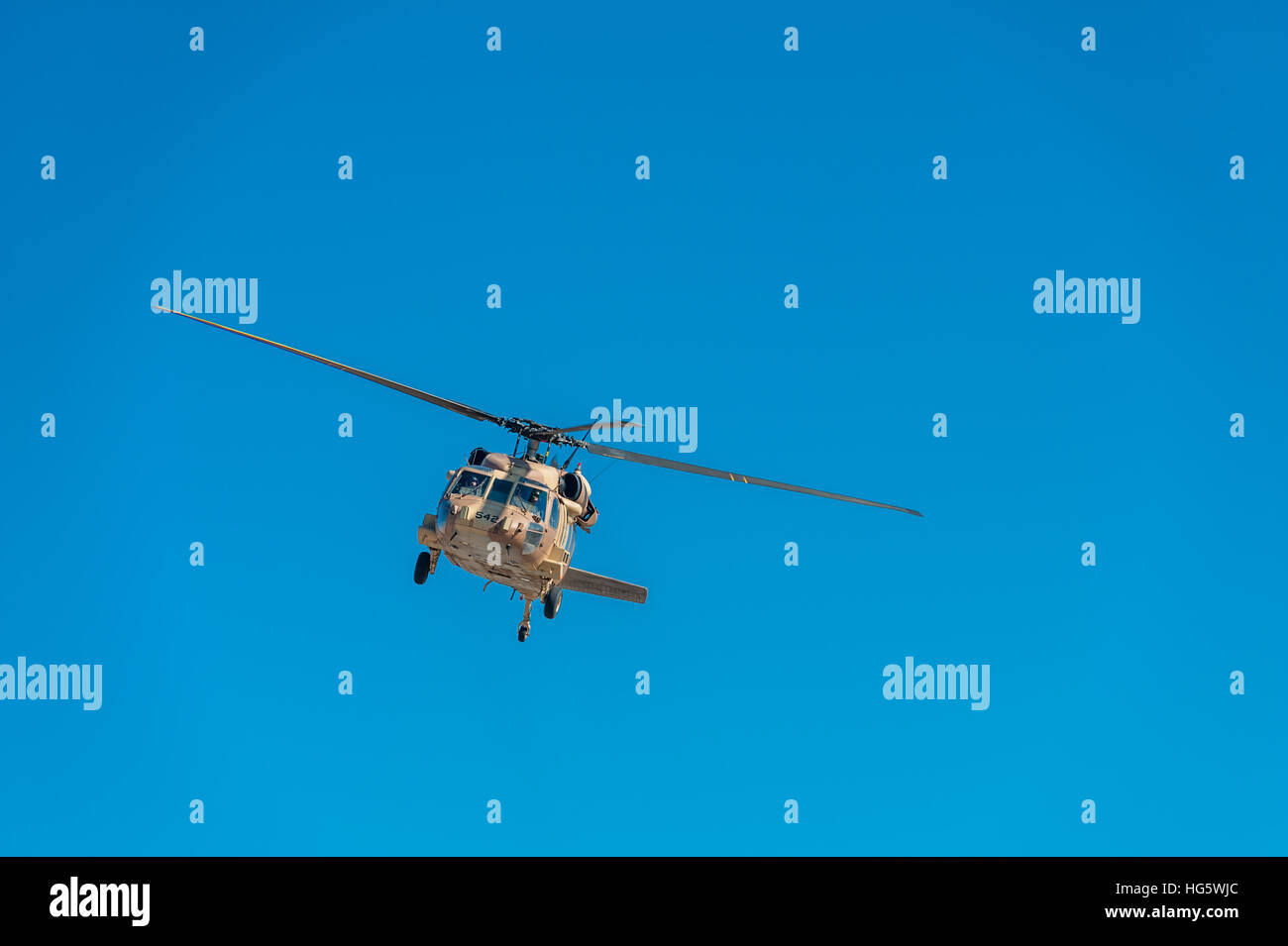 Israel, IDF, Sikorsky UH-60 Black Hawk helicopter Stock Photo