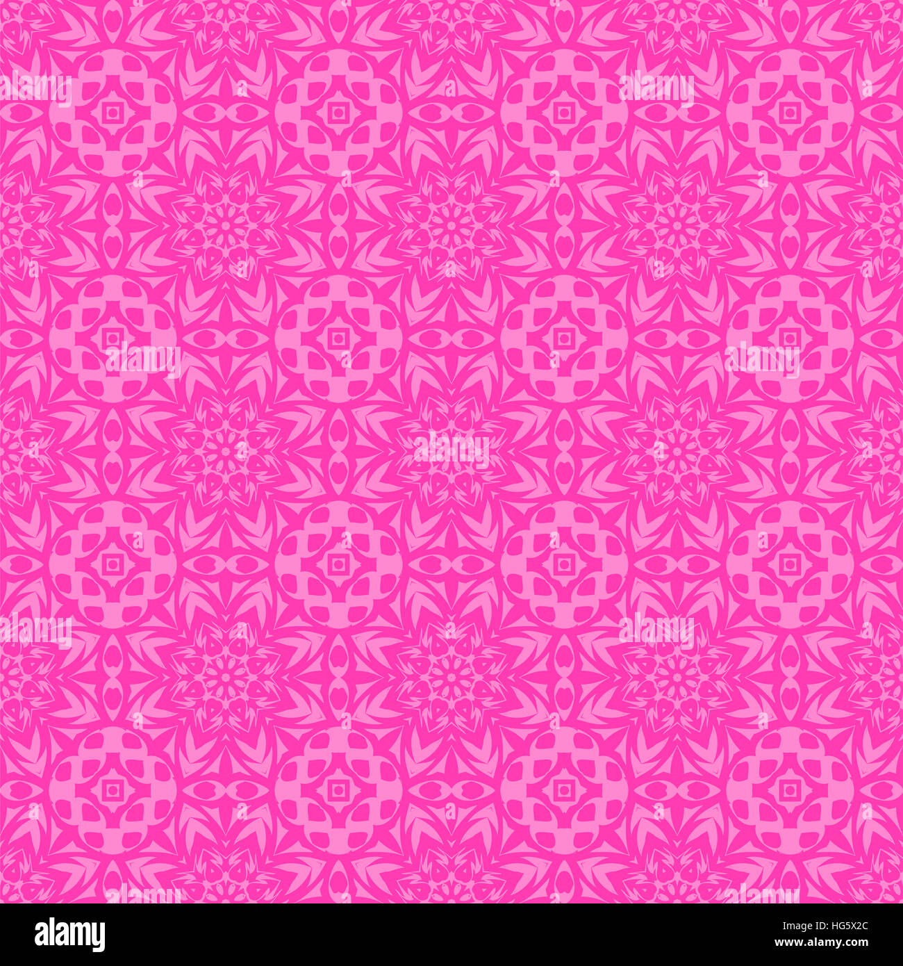 Pink Ornamental Seamless Line Pattern Stock Photo - Alamy