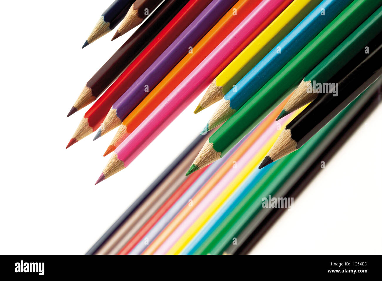 Colouring pencils (pencil crayons Stock Photo - Alamy