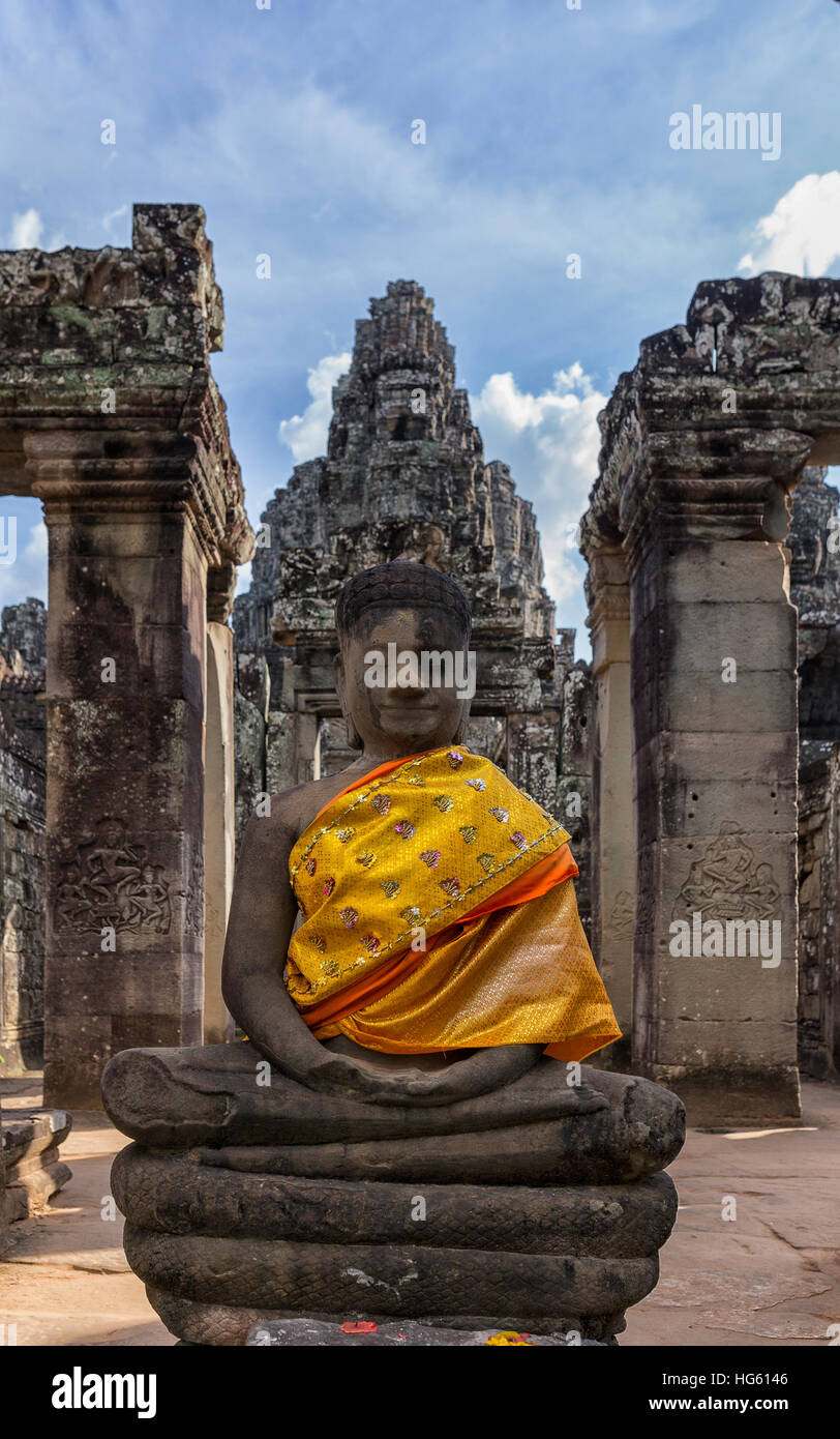 Angkor wat temple in Siem Reap city in Cambodia Asia Stock Photo