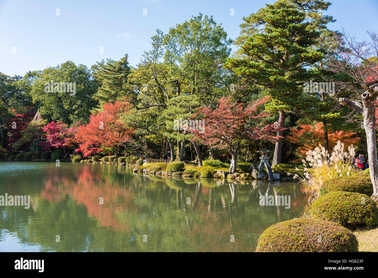 Kenrokuen, Kanazawa City, Ishikawa Prefecture, Japan Stock Photo - Alamy