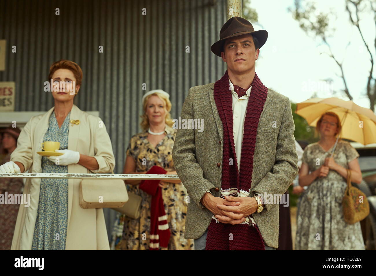 RELEASE DATE: December 16, 2016 TITLE: The Dressmaker STUDIO: Universal Pictures DIRECTOR: Jocelyn Moorhouse PLOT: A glamorous woman returns to her small town in rural Australia. With her sewing machine and haute couture style, she transforms the women and exacts sweet revenge on those who did her wrong PICTURED: James Mackay (Credit: © Universal Pictures/Entertainment Pictures) Stock Photo