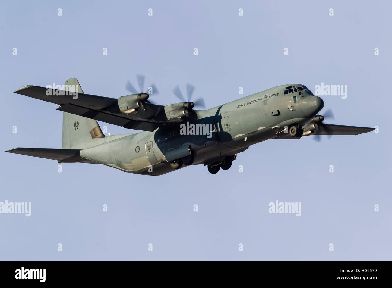 A Royal Australian Air Force C130J Hercules Stock Photo Alamy