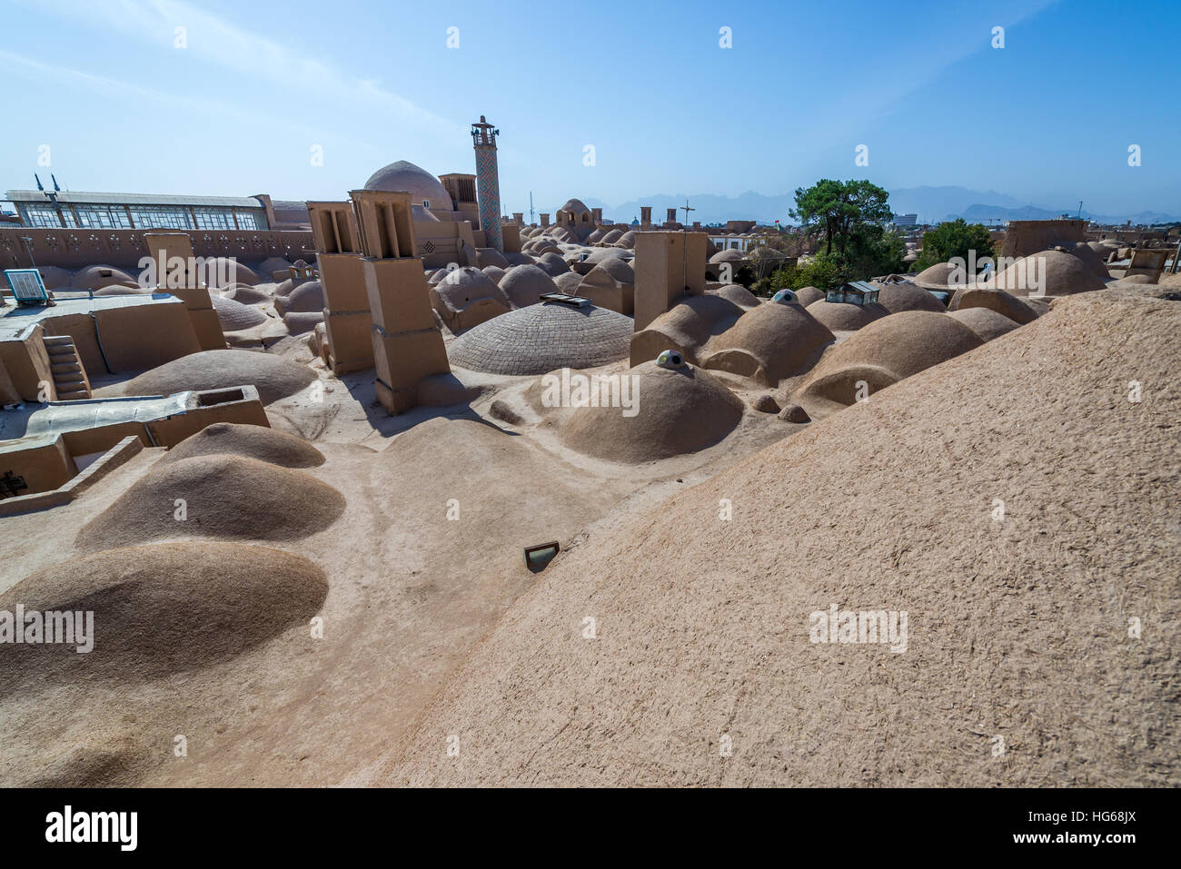 Rooftop Roof Iran Yazd High Resolution Stock Photography and Images - Alamy
