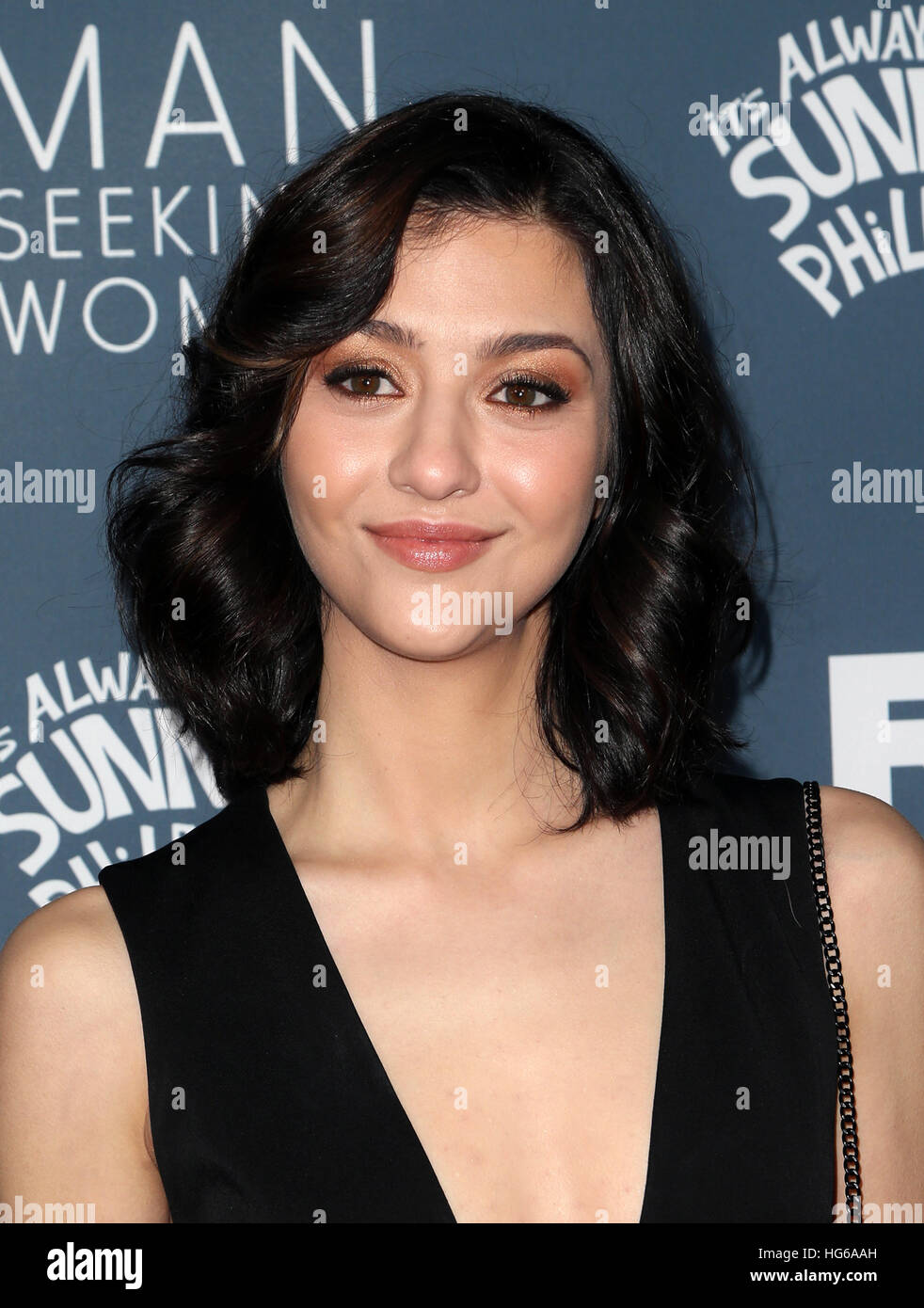Westwood, CA - JANUARY 03: Katie Findlay, at premiere of FXX's 'It's Always Sunny In Philadelphia' Season 12 And 'Man Seeking Woman' Season 3, At The Fox Bruin Theatre In California on January 03, 2017. Credit: Faye Sadou/MediaPunch Stock Photo