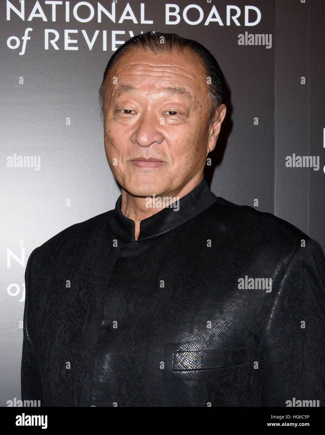 New York, NY, USA. 4th Jan, 2017. Cary-Hiroyuki Tagawa at arrivals for National Board Of Review Awards 2017, Cipriani 42nd Street, New York, NY January 4, 2017. © RCF/Everett Collection/Alamy Live News Stock Photo