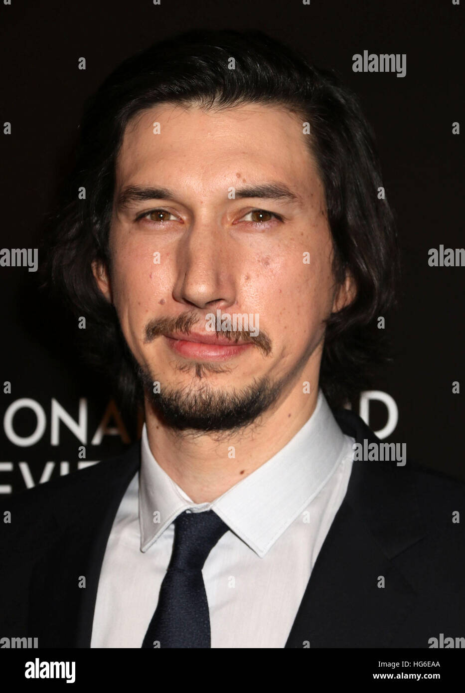 New York, New York, USA. 4th Jan, 2017. Actor ADAM DRIVER attends the 2016 National Board of Review Gala held at Cipriani 42nd Street. © Nancy Kaszerman/ZUMA Wire/Alamy Live News Stock Photo