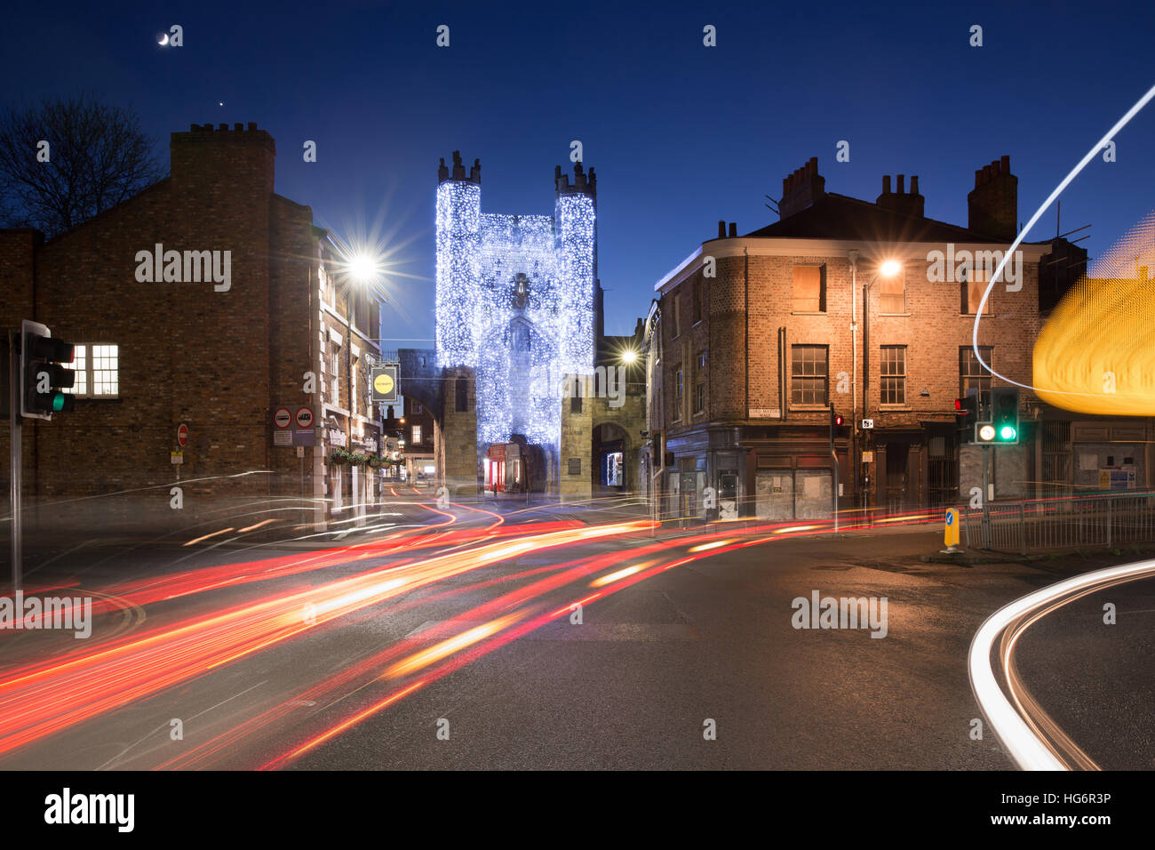 Monk Bar, York Stock Photo Alamy