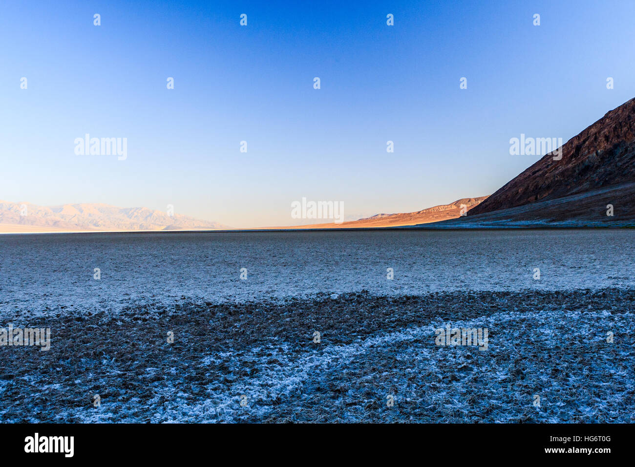 Badwater Basin is an endorheic basin in Death Valley National Park ...