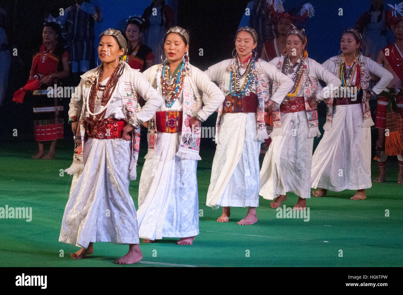 Arunachal Pradesh dancers performing the Bugan dance in 'Colours of NE