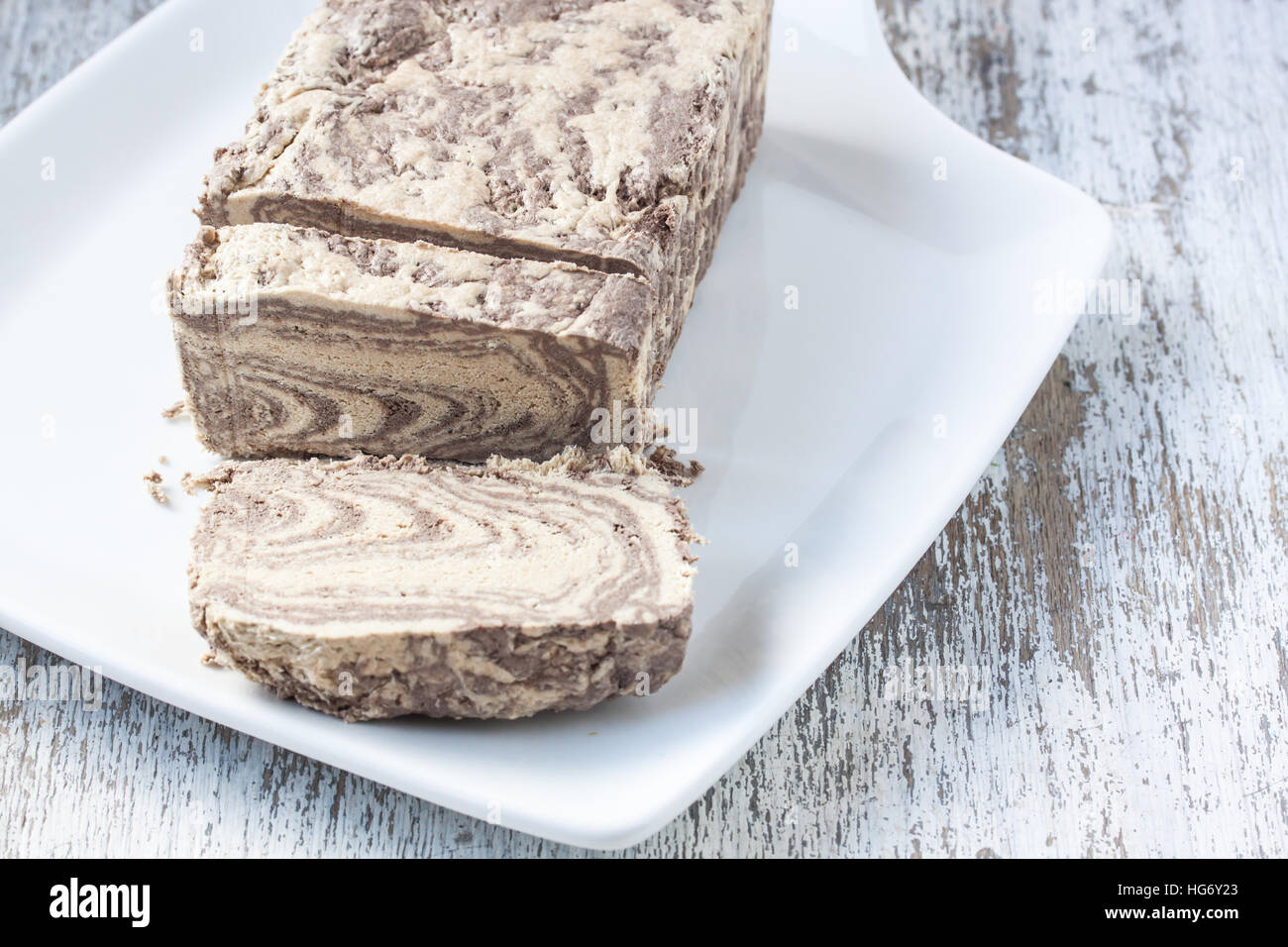 Halvah with cocoa Stock Photo Alamy