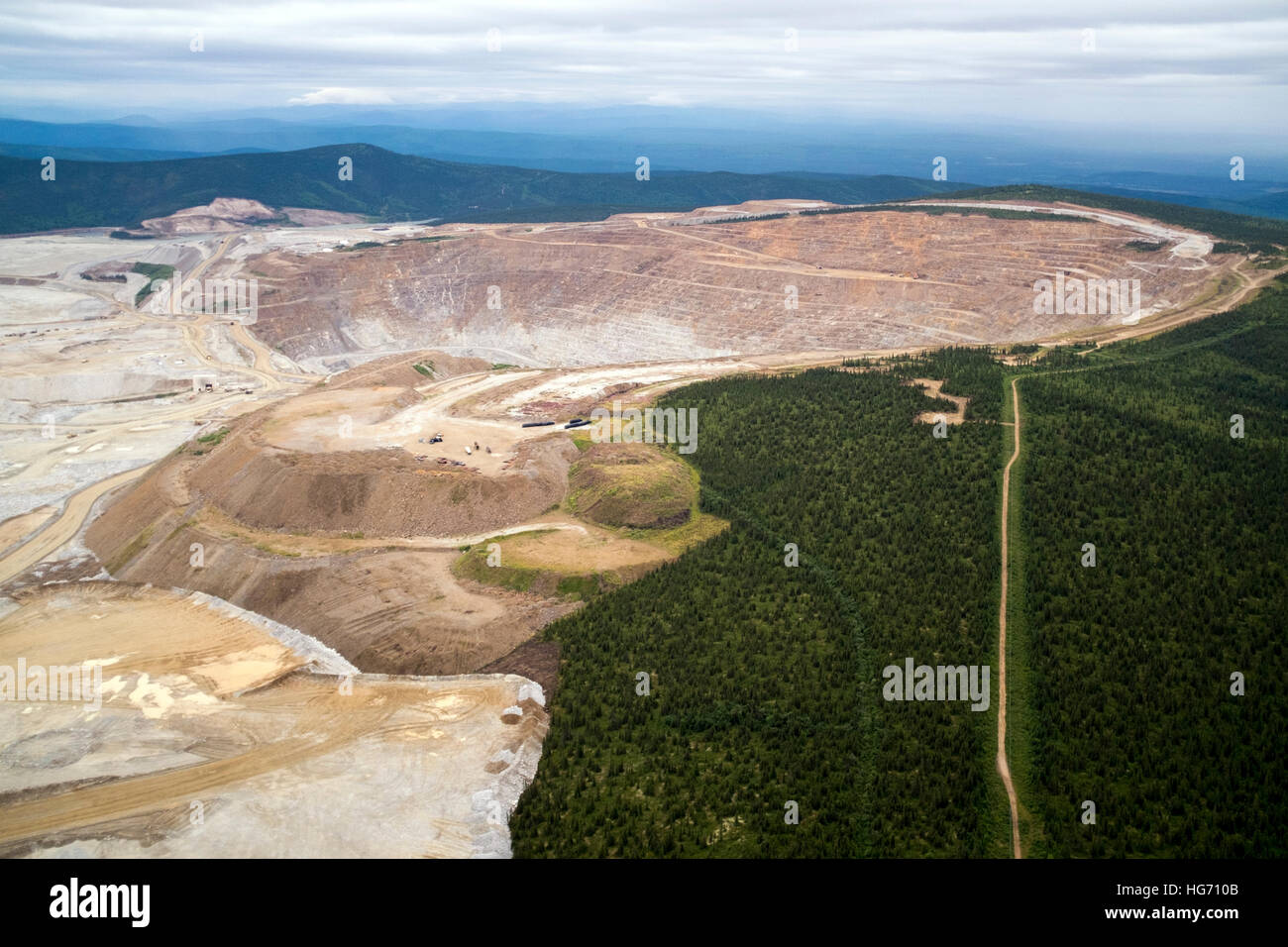 Tailings from gold operation hires stock photography and images Alamy