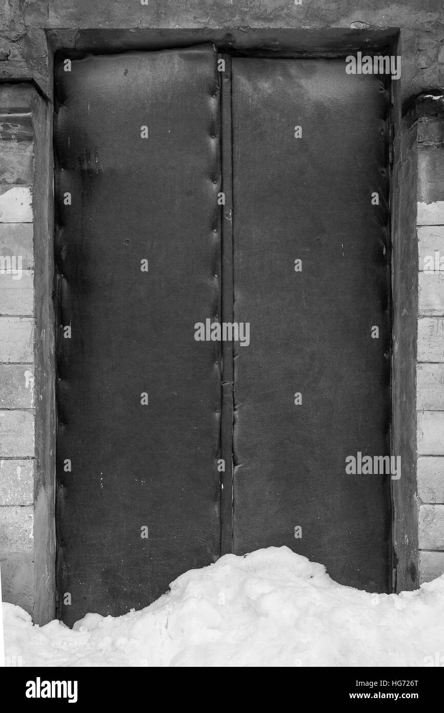 The doors Black and White Stock Photos & Images - Alamy