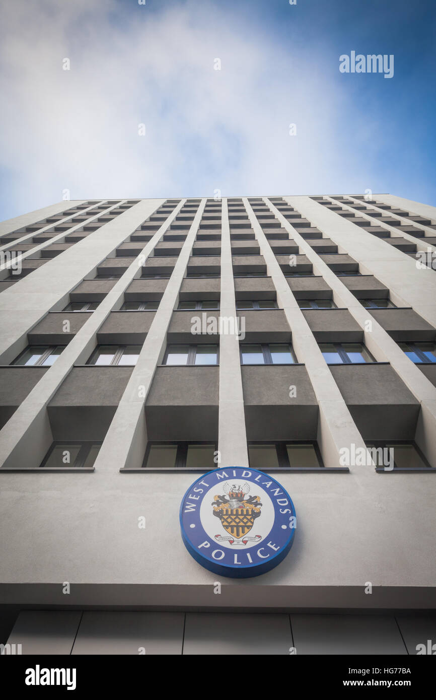 Headquarters of the West Midlands Police force, Birmingham UK Stock