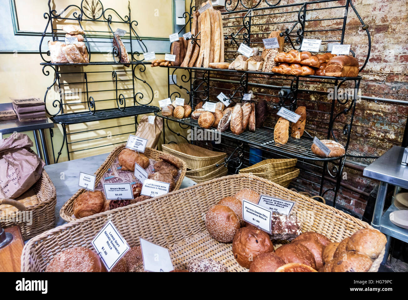 Chelsea market new york amy's bread hires stock photography and images