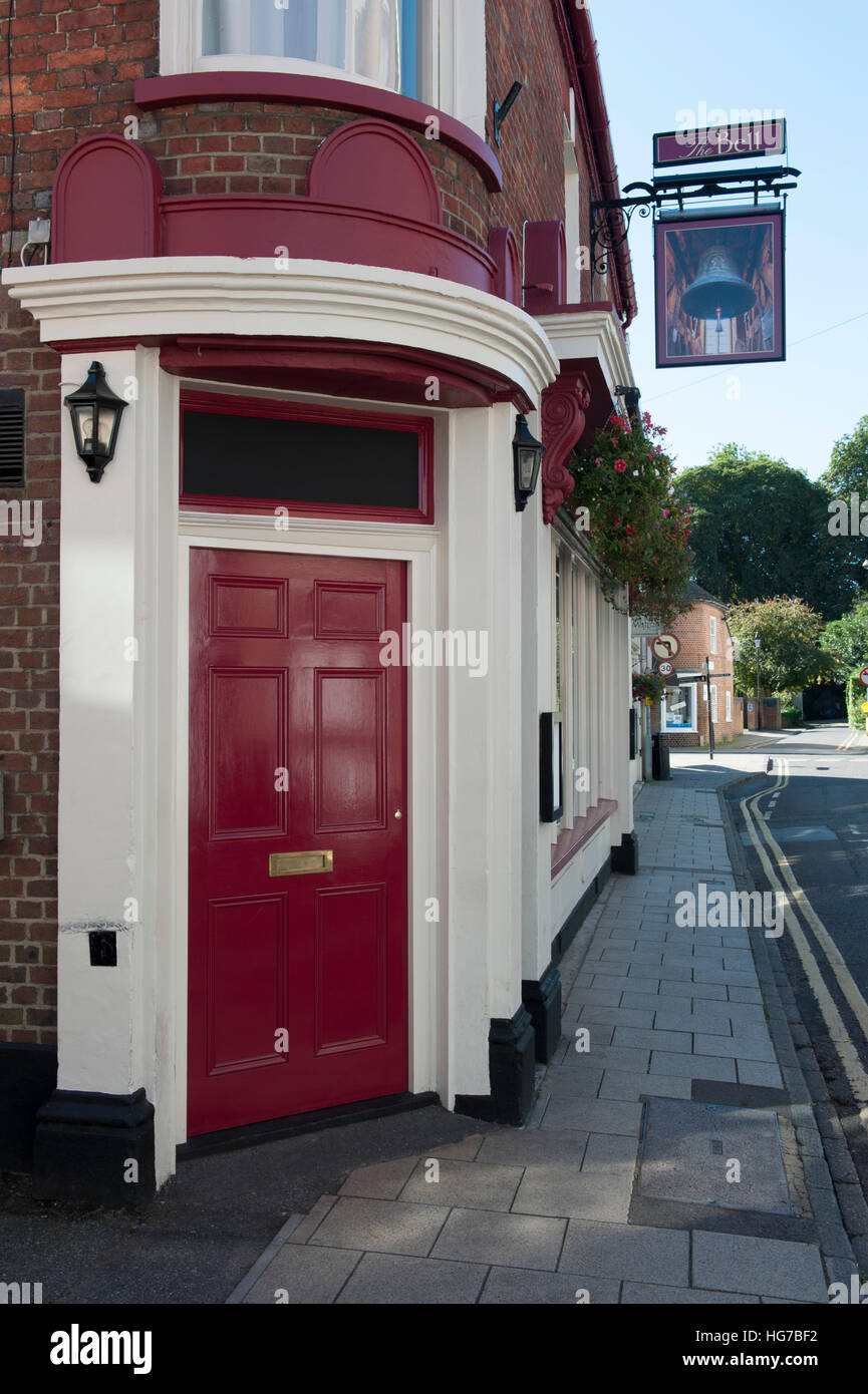 The Albion Inn pub, in Wimborne Minster Stock Photo