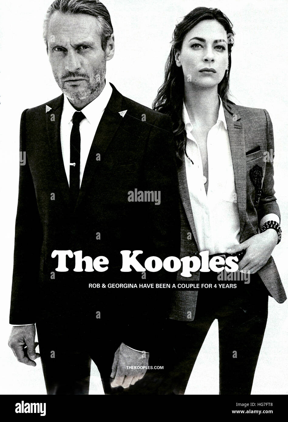 2010s UK The Kooples Magazine Advert Stock Photo - Alamy